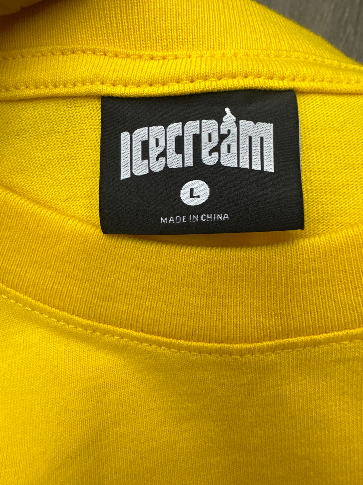 ICECREAM Dog Tee Yellow New