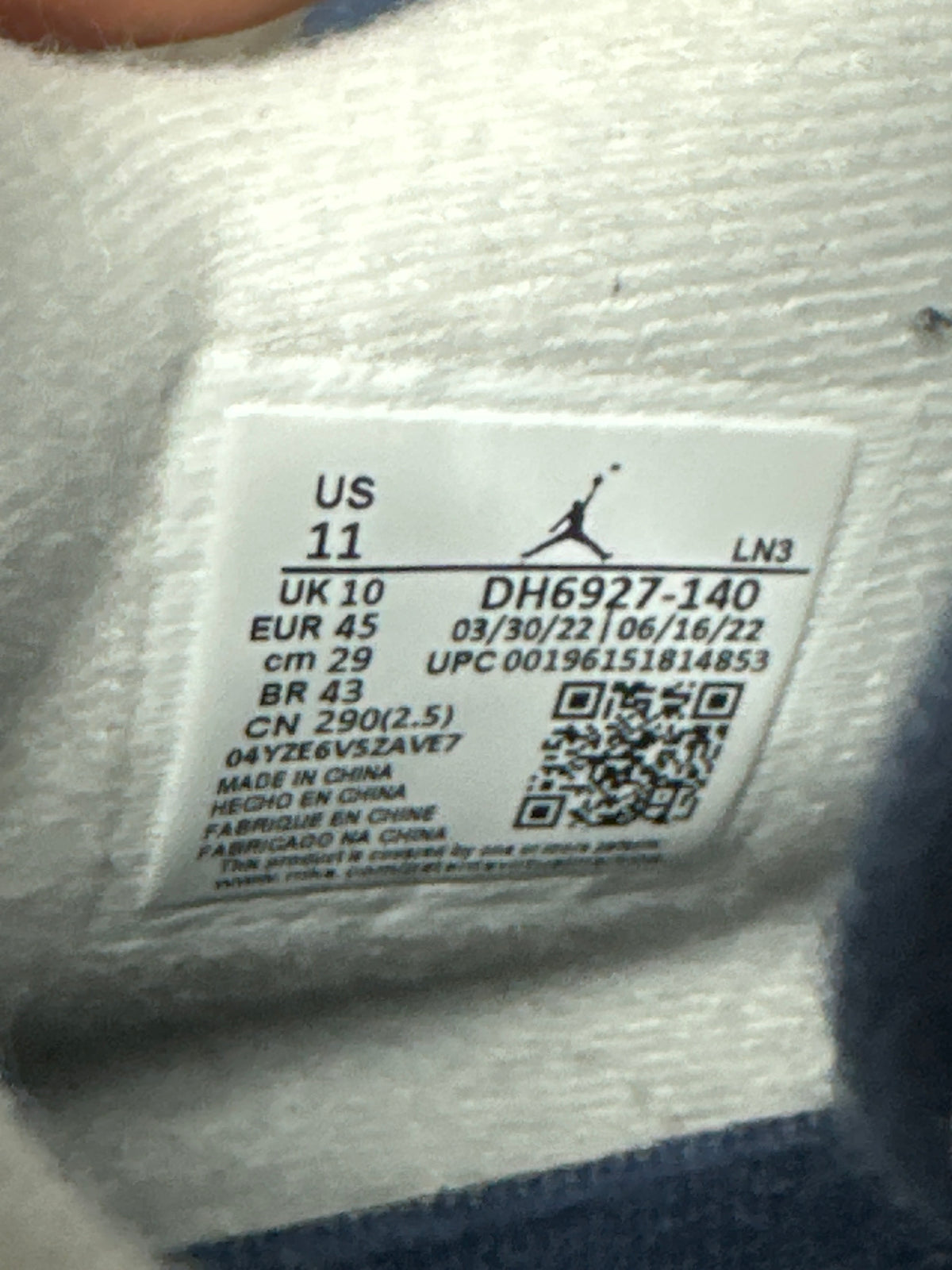 Jordan 4 Midnight Navy Preloved