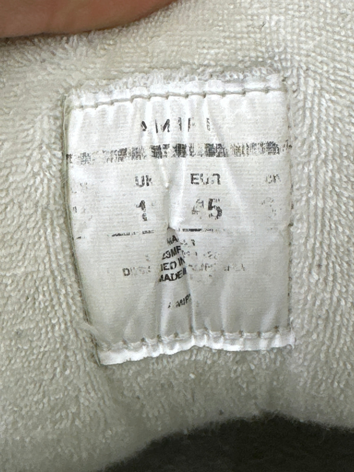 Amiri MA-1 Low White/Light Blue Preloved
