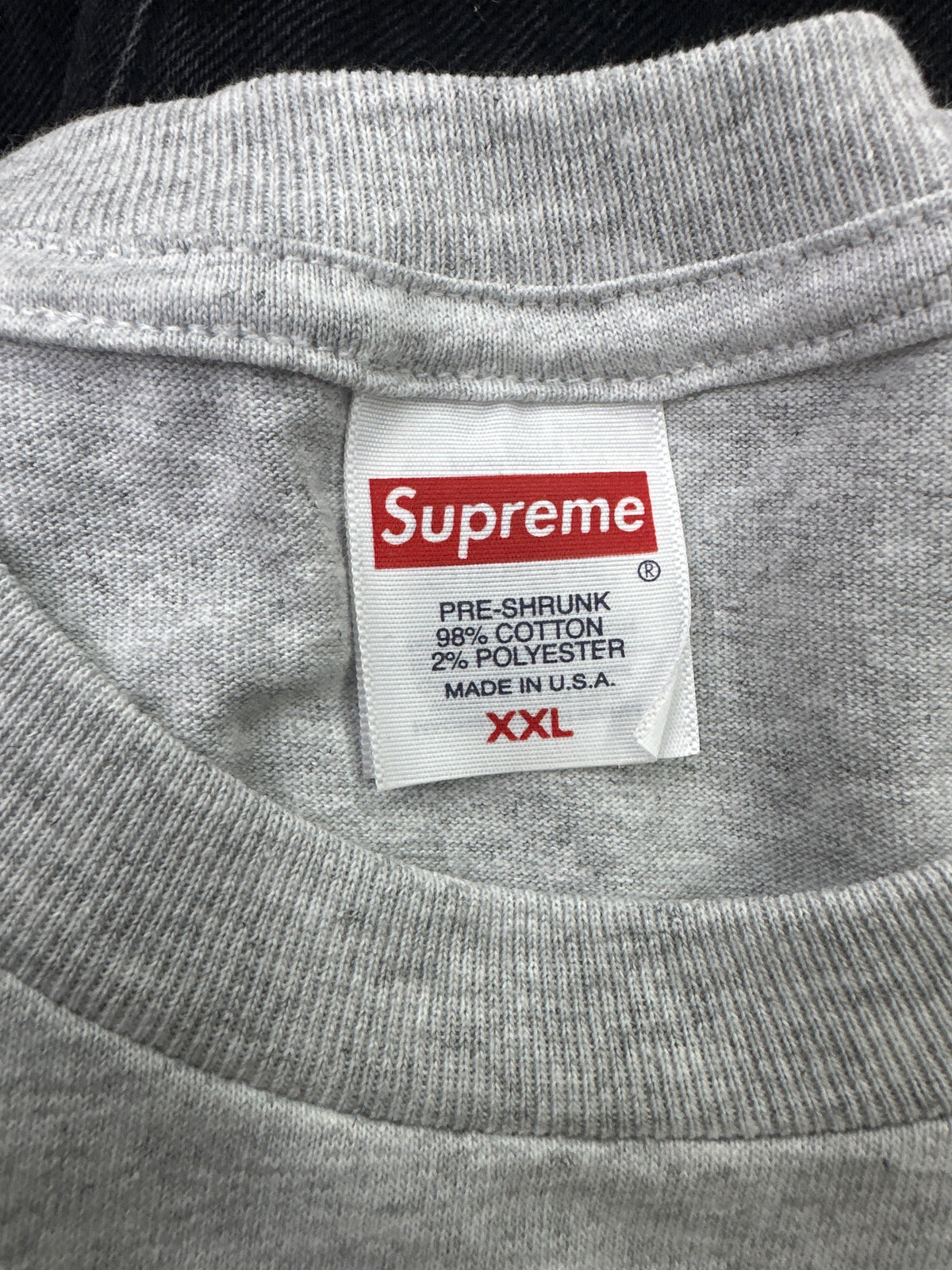 Supreme Maradona Tee Heather Grey New