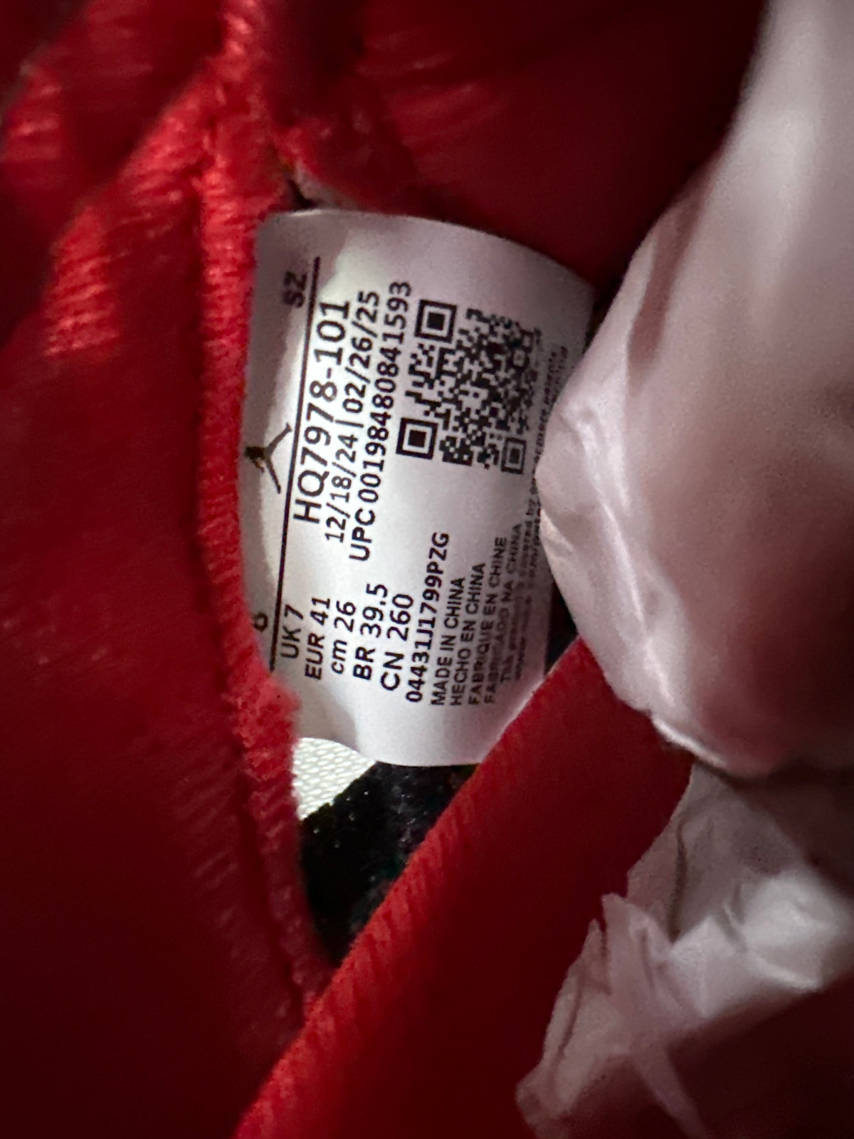 Jordan 5 Fire Red Black Tongue New