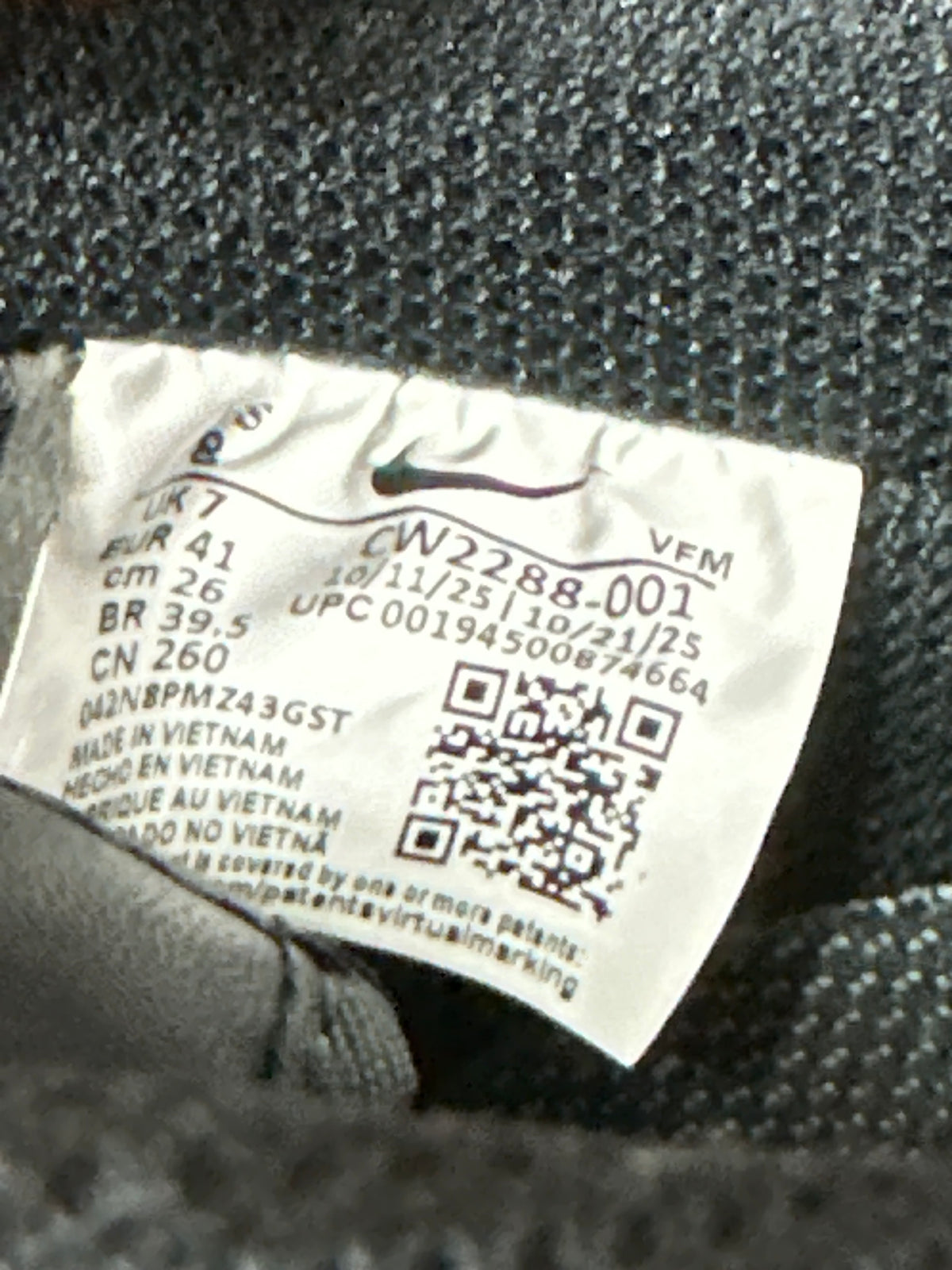 Air Force 1 Black New