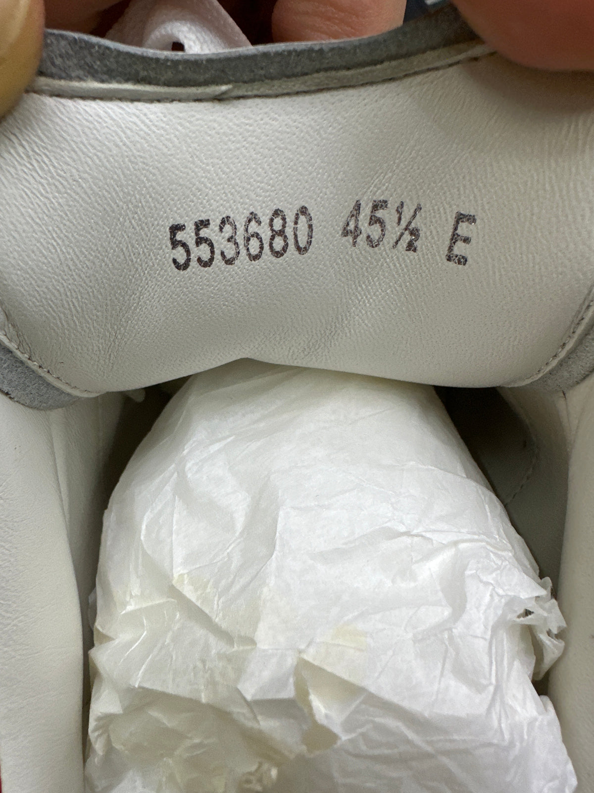 Alexander McQueen White/red Preloved
