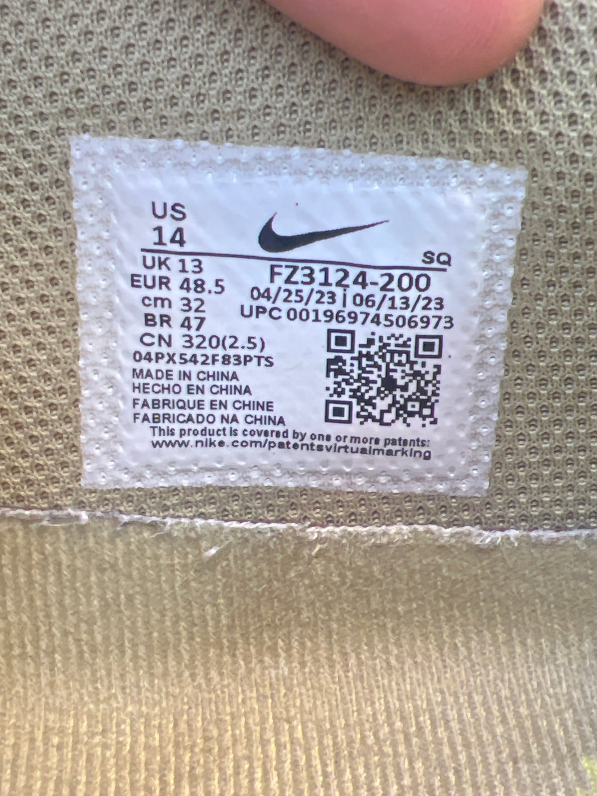Travis Jordan 1 Low Golf Neutral Olive Preloved