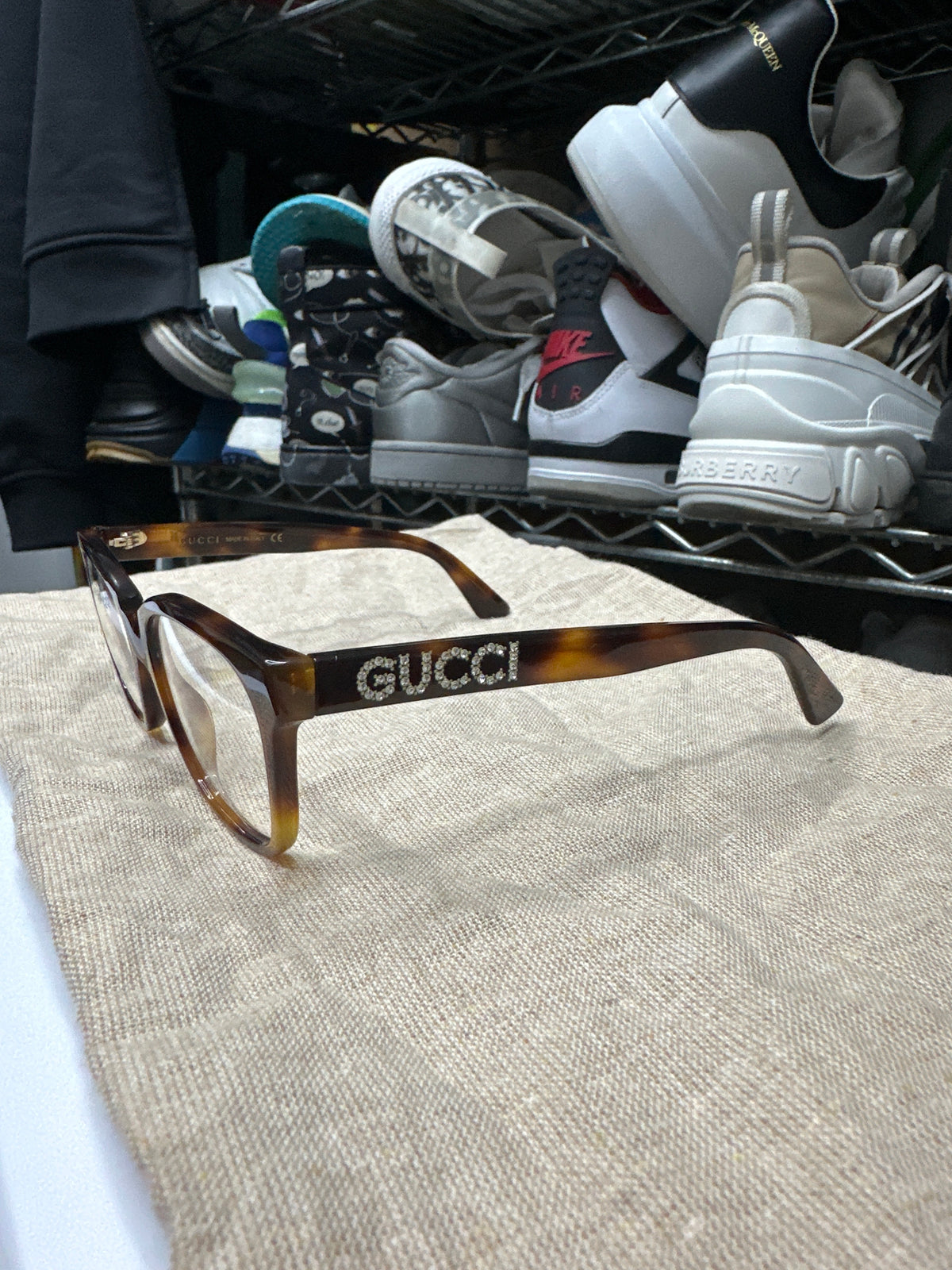 Gucci Eyeglasses in Havana Tortoise Preloved