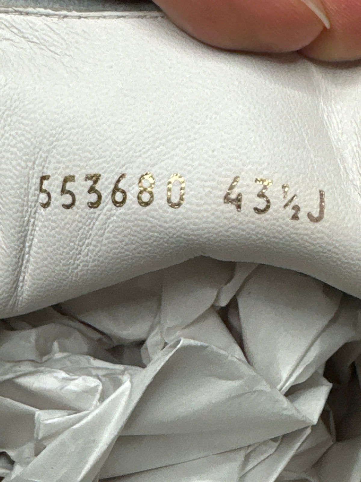 Alexander McQueen Triple White Preloved