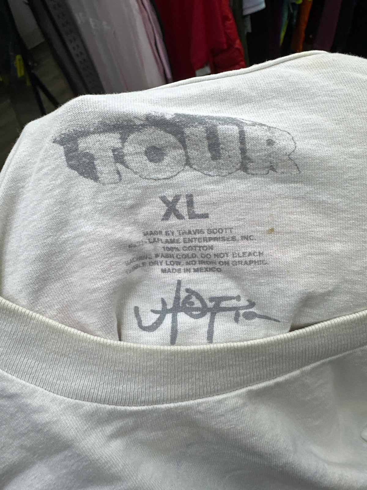 Travis Scott Utopia Circus Tour T-Shirt Preloved