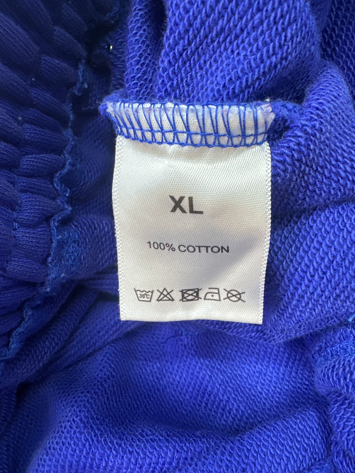 Valle Rhinestone Sweats Washed Blue Preloved