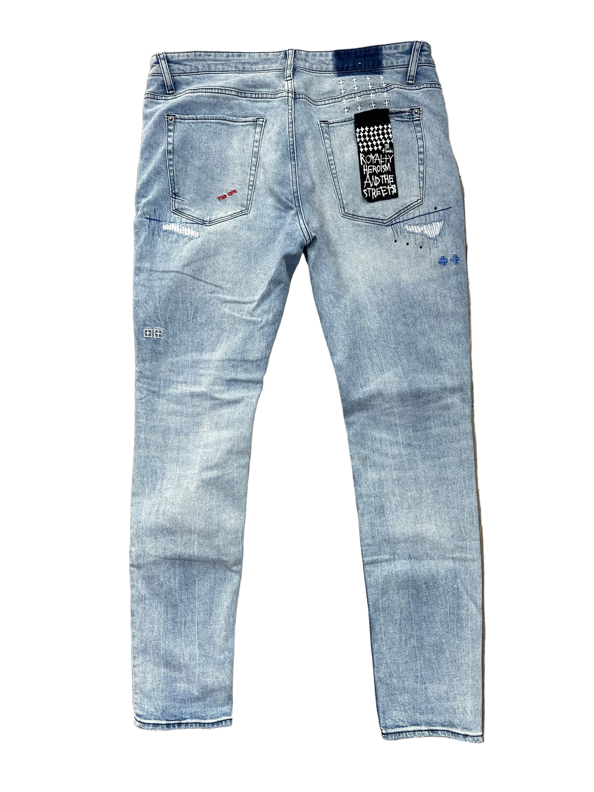 Ksubi Jeans Light Wash Black Stone Preloved