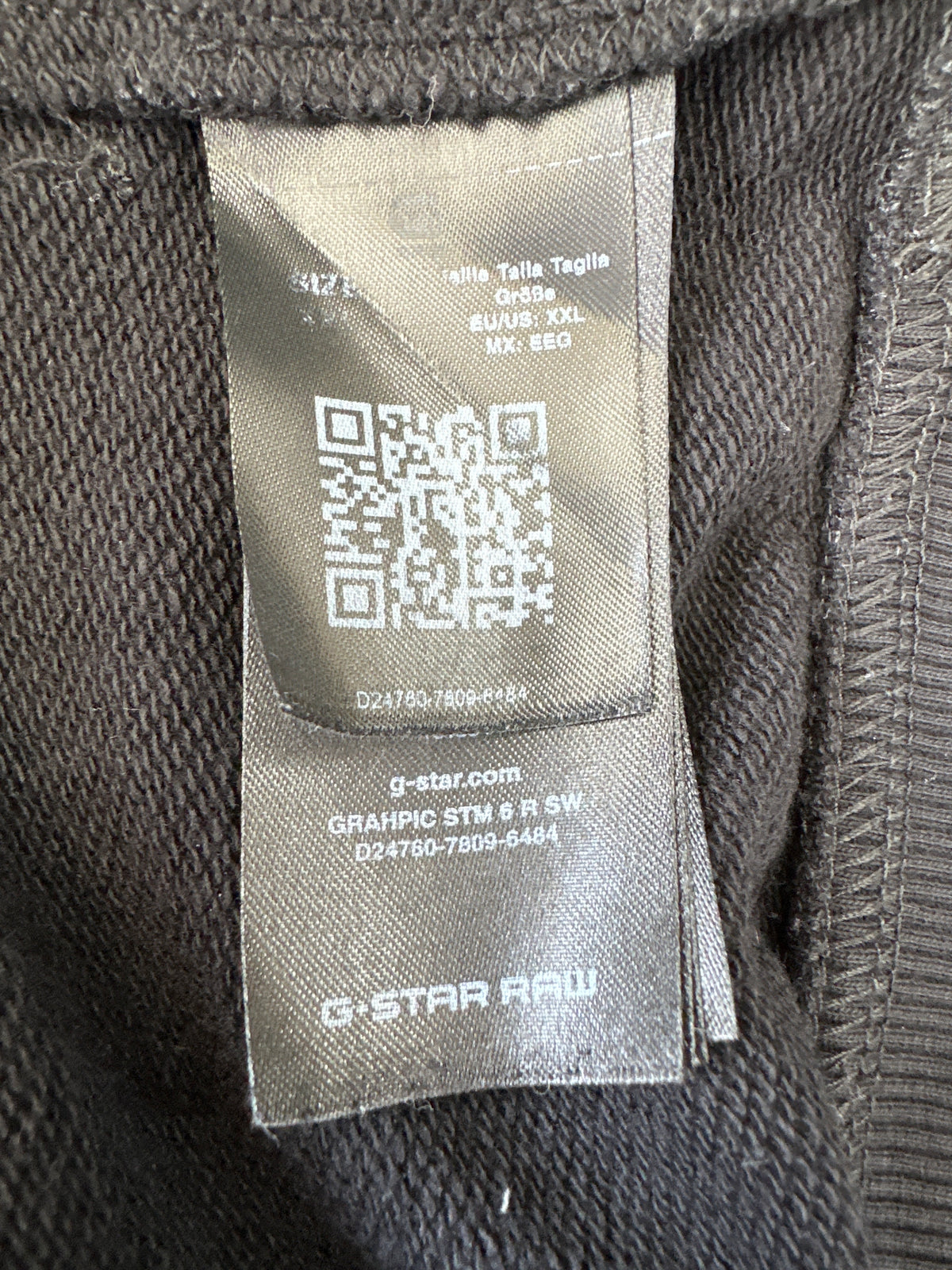 G-Star Crewneck B/W Preloved