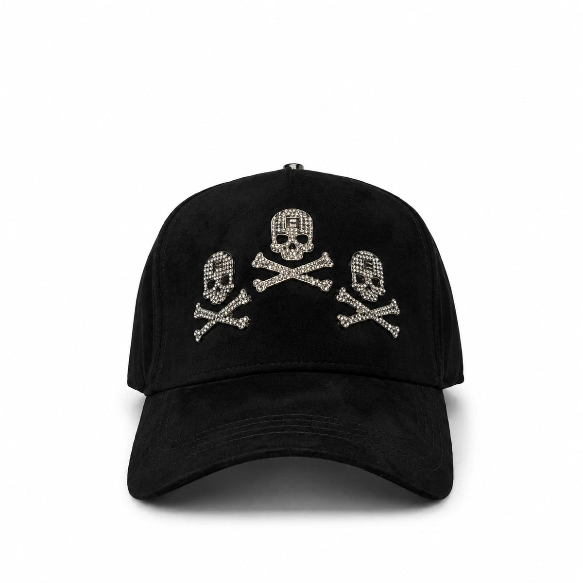 Barbas Hats x FES Black Skull hat New