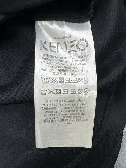 Kenzo Studded Tiger Tee Black Preloved