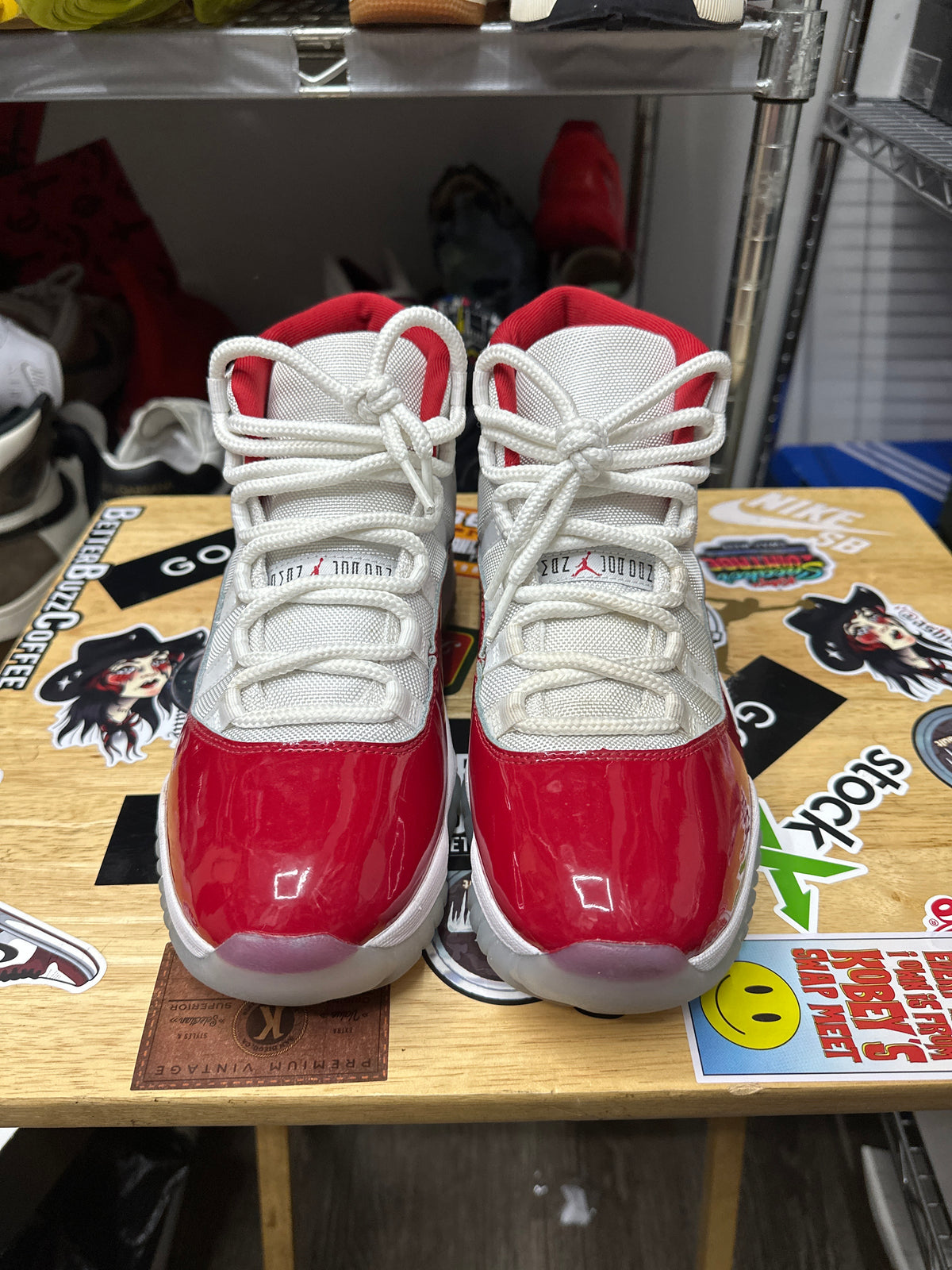 Jordan 11 Cherry Preloved Size 8