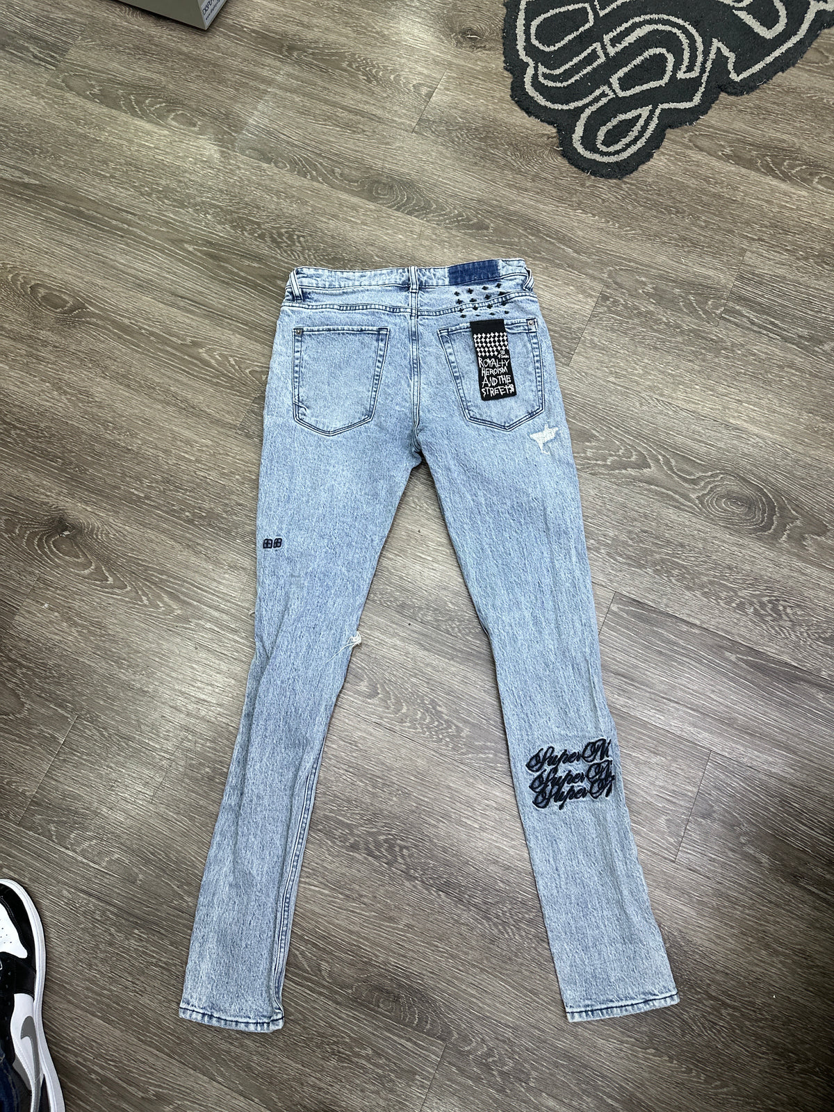 Ksubi Light Blue Wash Jeans Preloved