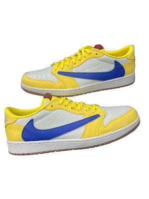 Travis Jordan 1 Low Canary Preloved