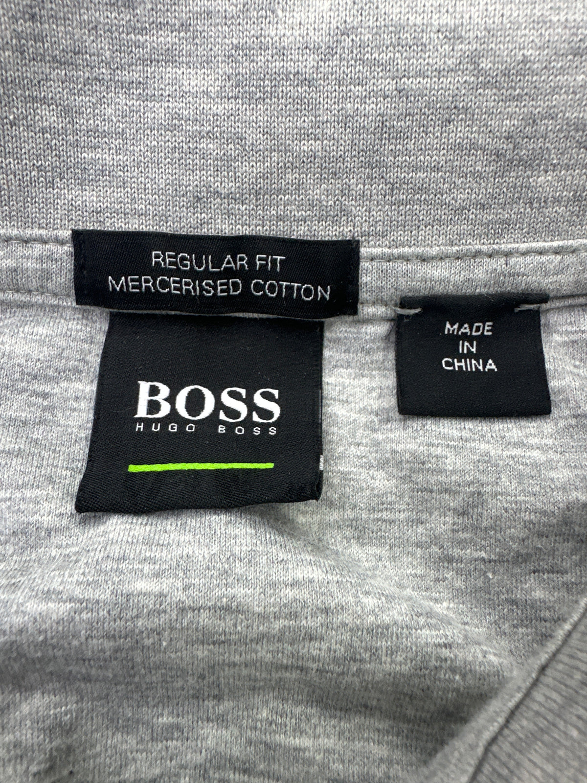 Hugo Boss Polo Shirt Grey/White Preloved