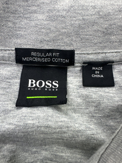 Hugo Boss Polo Shirt Grey/White Preloved