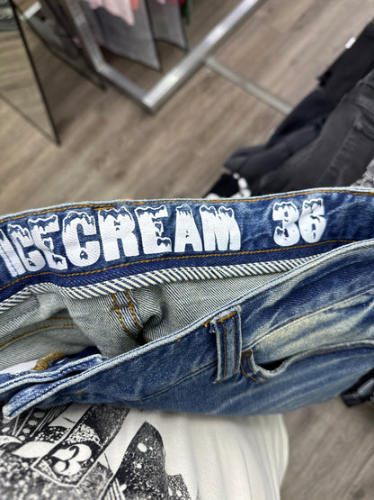 Icecream Boss Blue Jeans Preloved