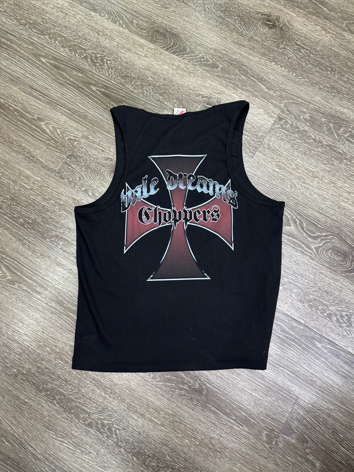 Vale Forever Chopper Black Tank New