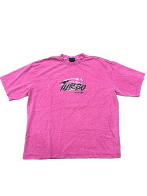 H&M Graphic Tee Pink Preloved