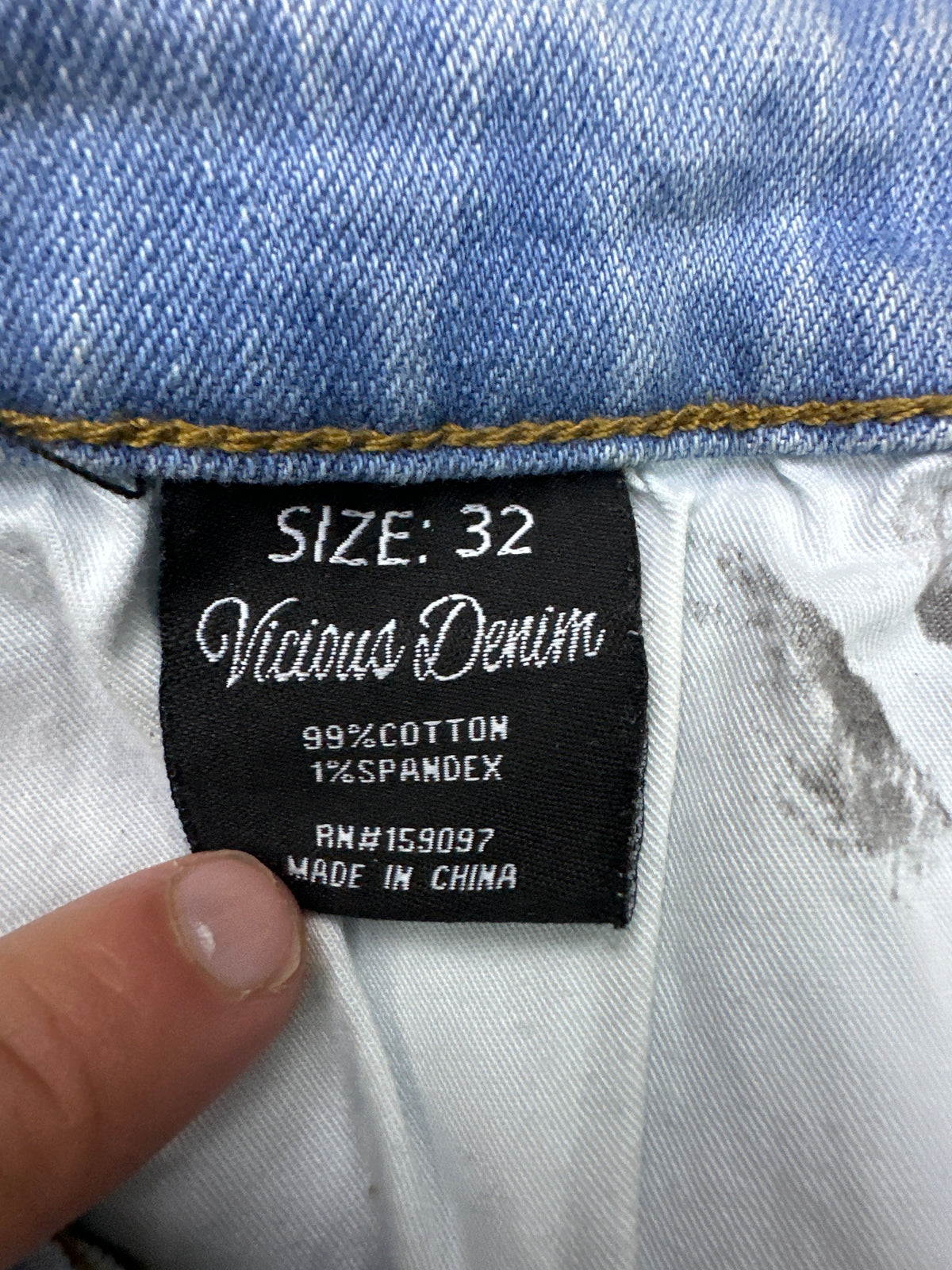 Vicious Denim Cargo Jeans Preloved