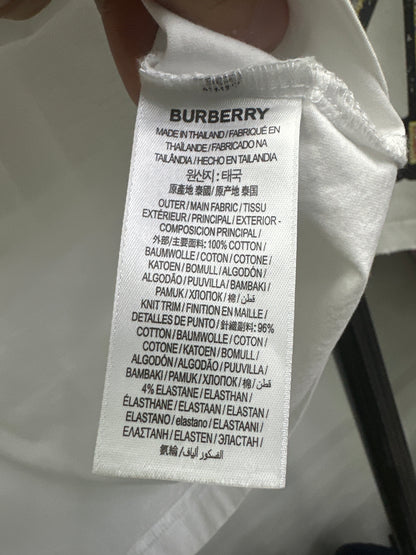 Burberry 1856 Logo Tee White Preloved