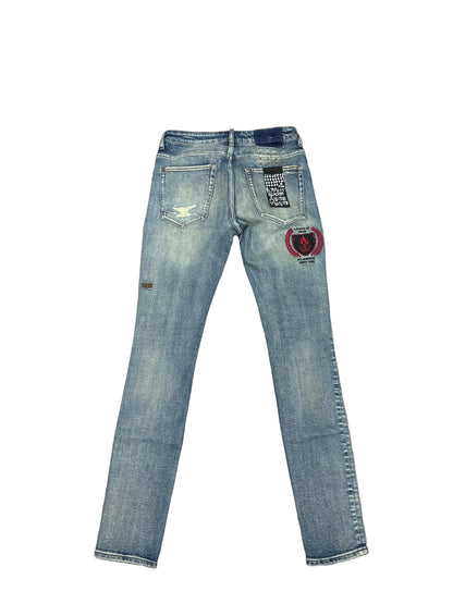 Ksubi Van Winkle Bleu Monday Repair Jeans Preloved