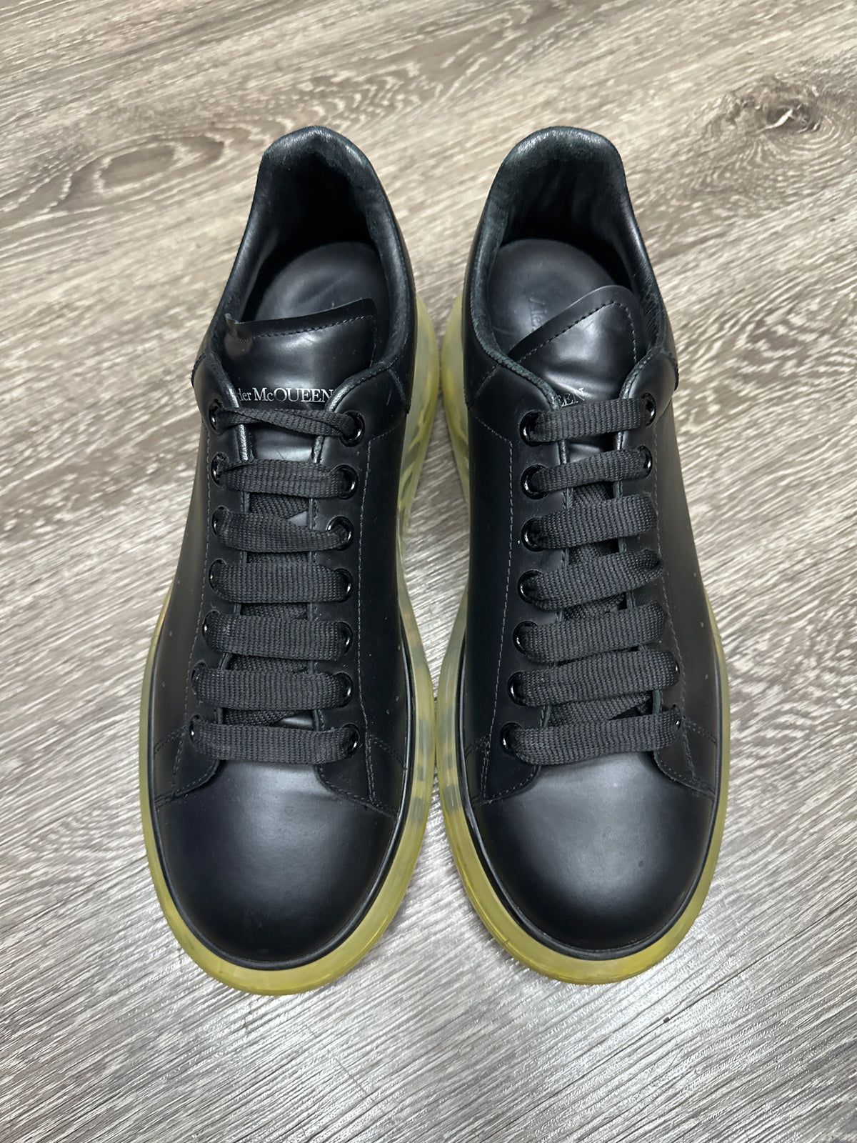 Alexander McQueen Black/Clear Preloved