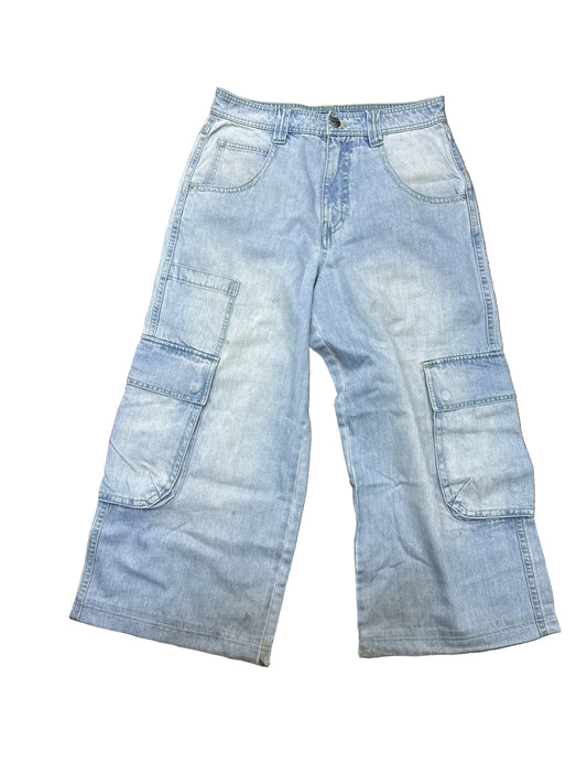 Alab Cargo Light Wash Jeans Preloved