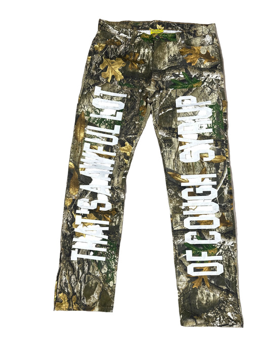 ALOCS Camo Pants New