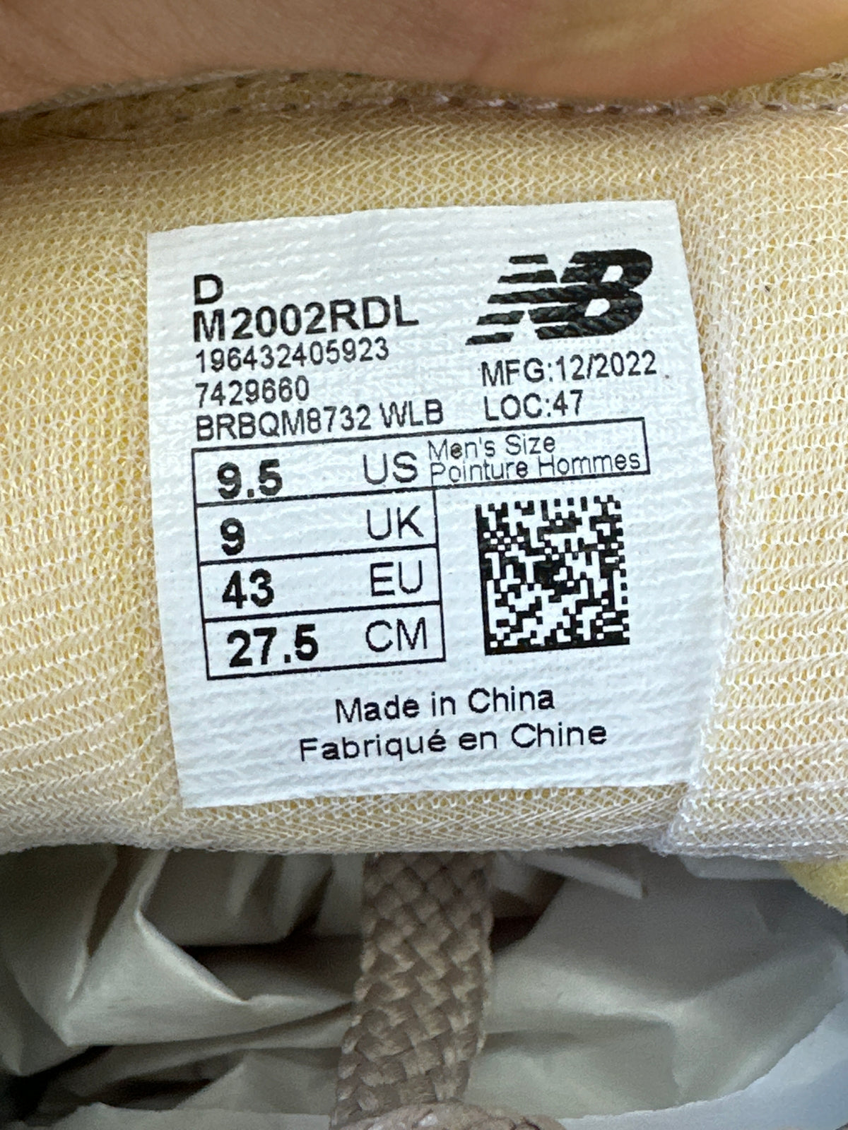 New Balance 2002R Driftwood Preloved