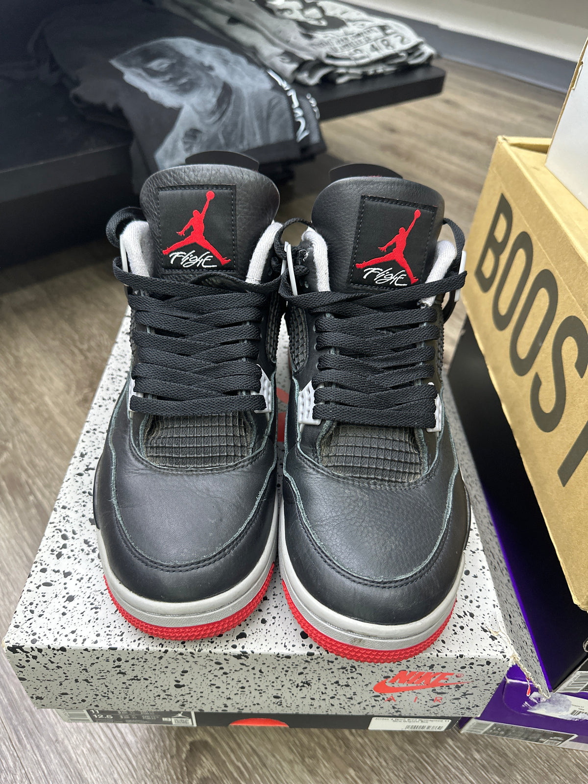 Jordan 4 Bred Reimagined Preloved