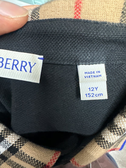 Burberry Black Polo Preloved