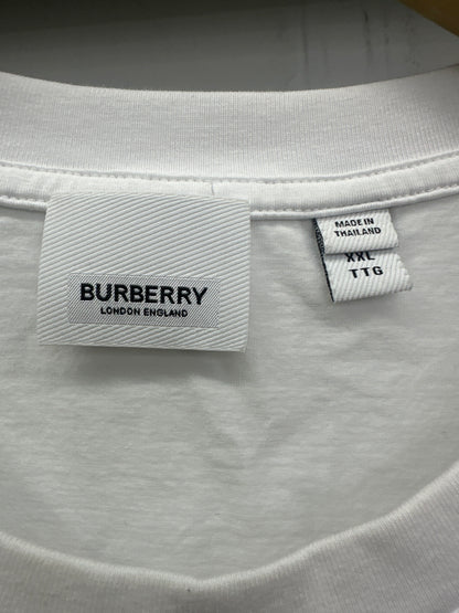 Burberry 1856 Logo Tee White Preloved