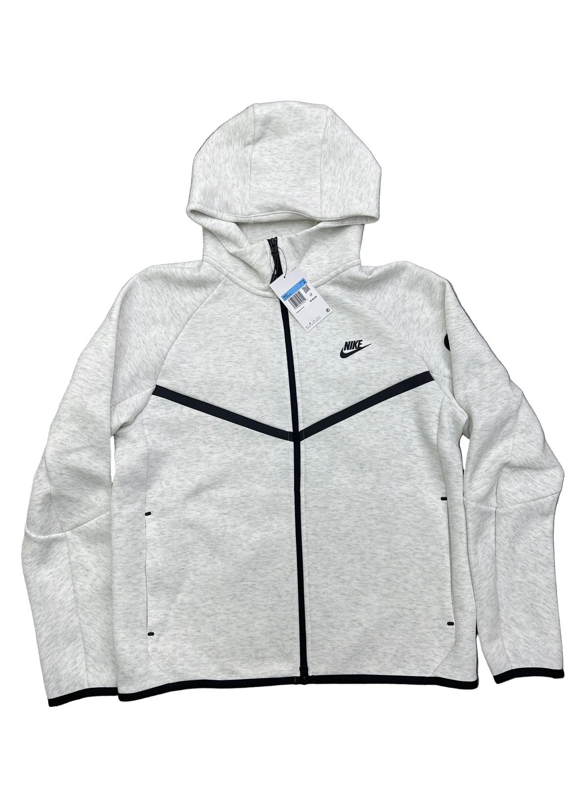 Nike Tech Zip Up Light Grey New