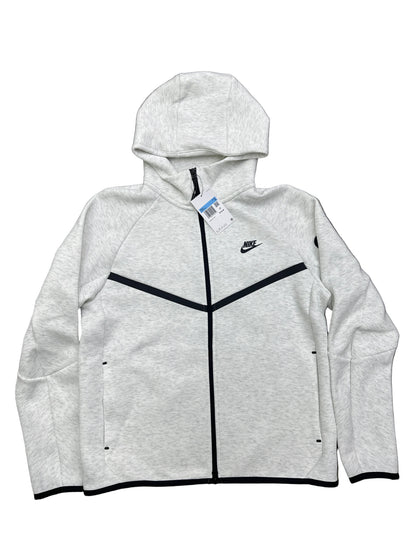 Nike Tech Zip Up Light Grey New