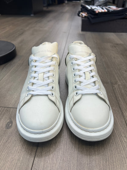 Alexander McQueen White/Olive Green Preloved