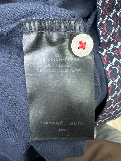 Carolina Herrera Monogram Polo Navy Preloved
