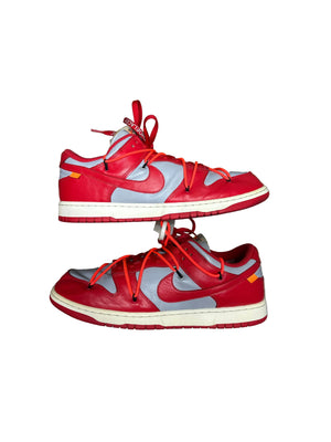 Nike Dunk Low Off-White University Red Preloved