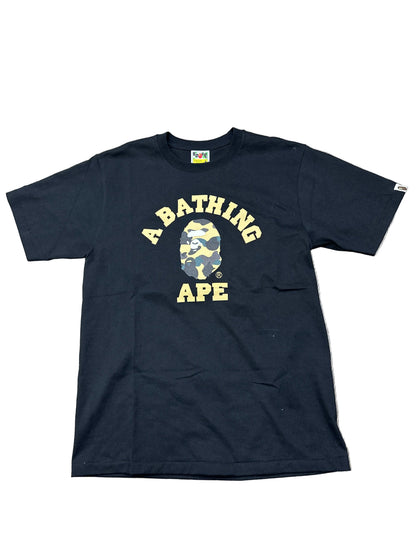 Bape Yellow 1st Camo Tee New