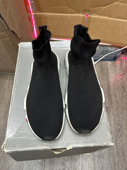 Balenciaga Speed Trainer Grafiti Black/Red Preloved