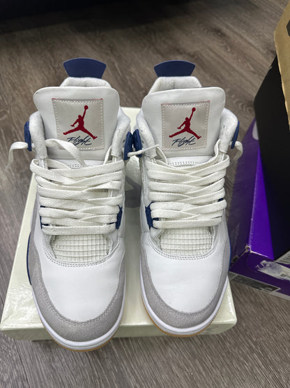 Jordan 4 SB Navy Preloved