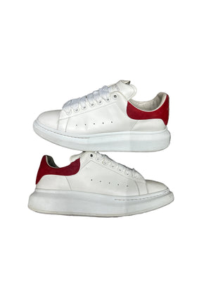 Alexander McQueen White/Red Preloved Size 44