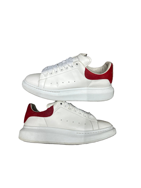 Alexander McQueen White/Red Preloved Size 44