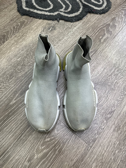 Balenciaga Speed Trainer Grey Preloved Size 37