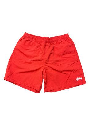 Stussy Swim Shorts Red New