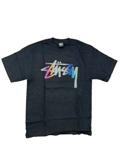 Stussy Stock Kaleidoscope Tee Black New