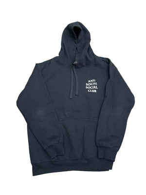 Anti Social Social Club Koch Hoodie in Black Preloved