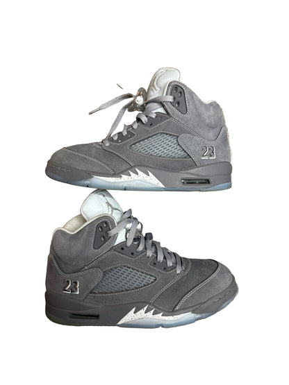 Jordan 5 Wolf Grey Preloved Size 9.5