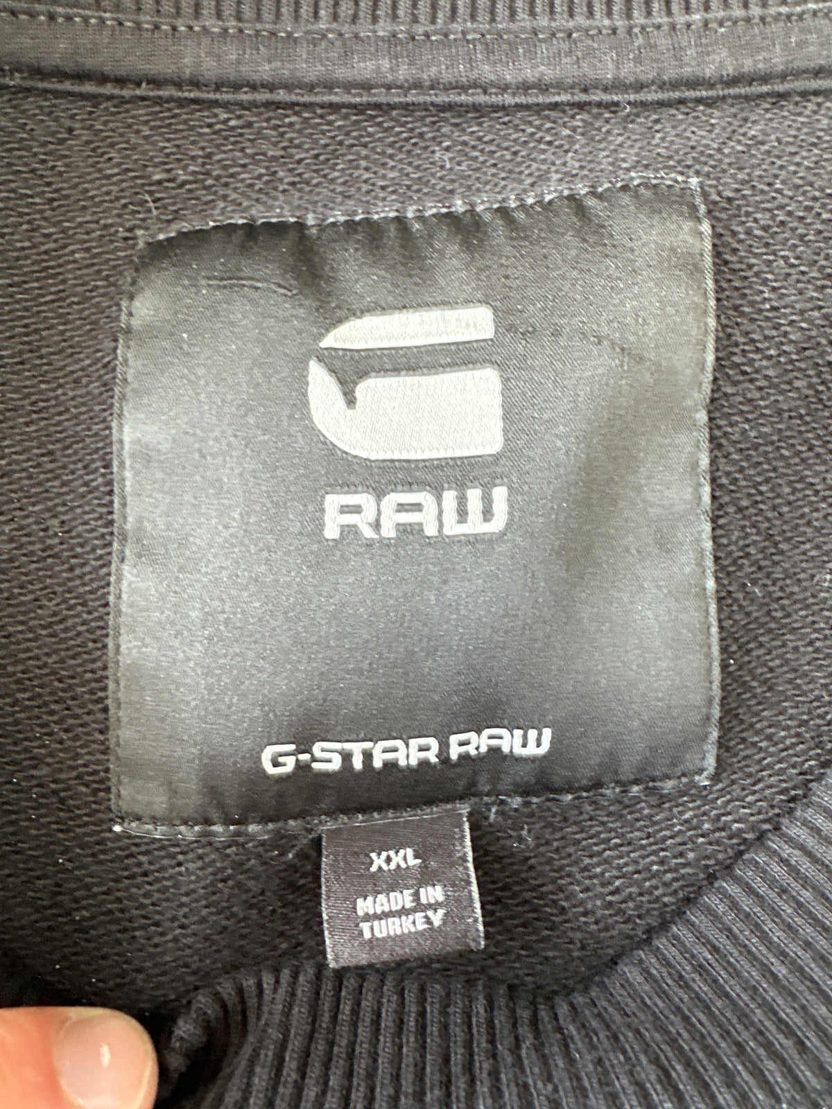 G-Star Crewneck B/W Preloved